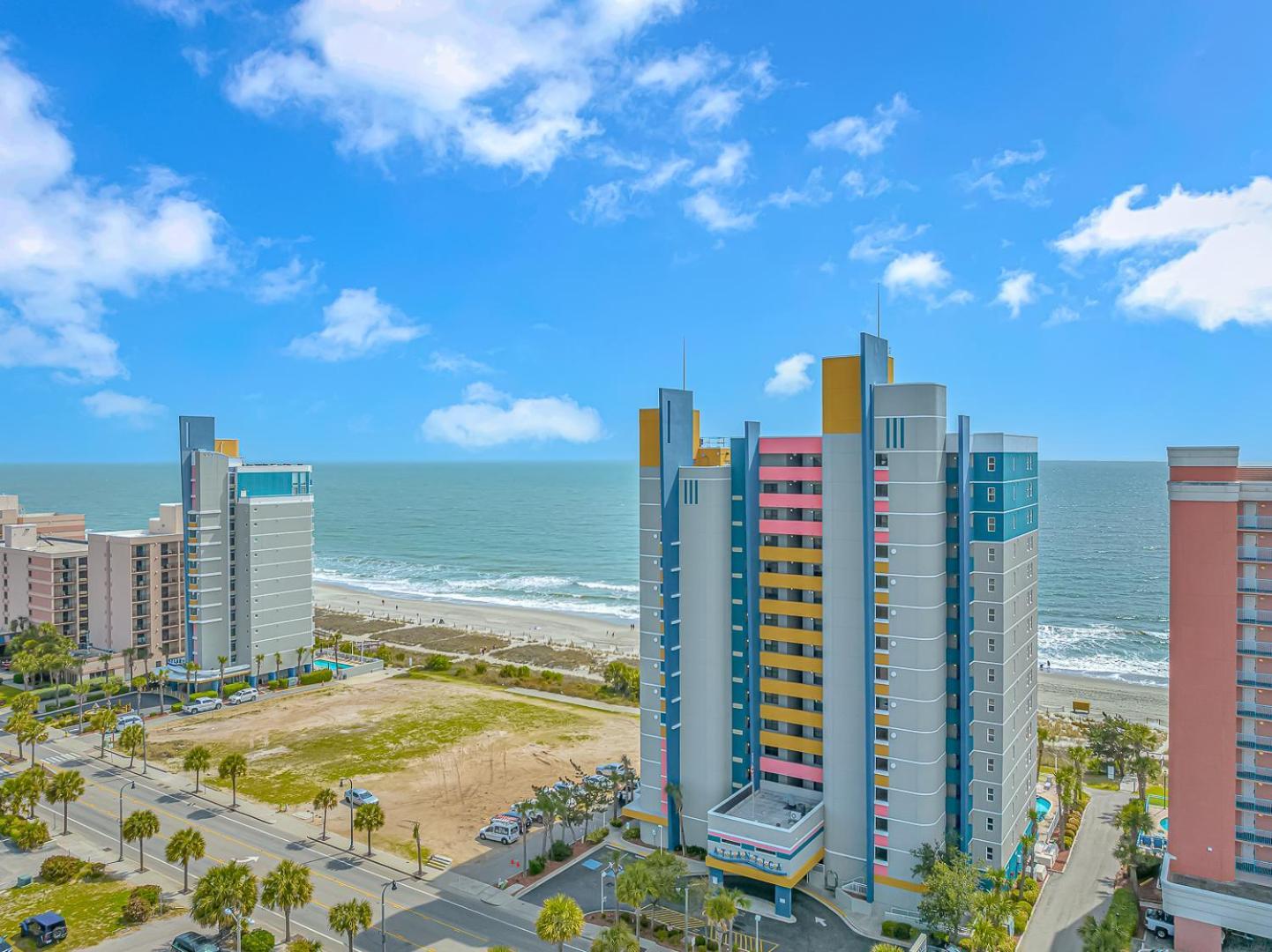 Beautifully Decorated Direct Oceanfront 1 Bedroom 1 Ba Condo Atlantica 1003 Myrtle Beach Bagian luar foto