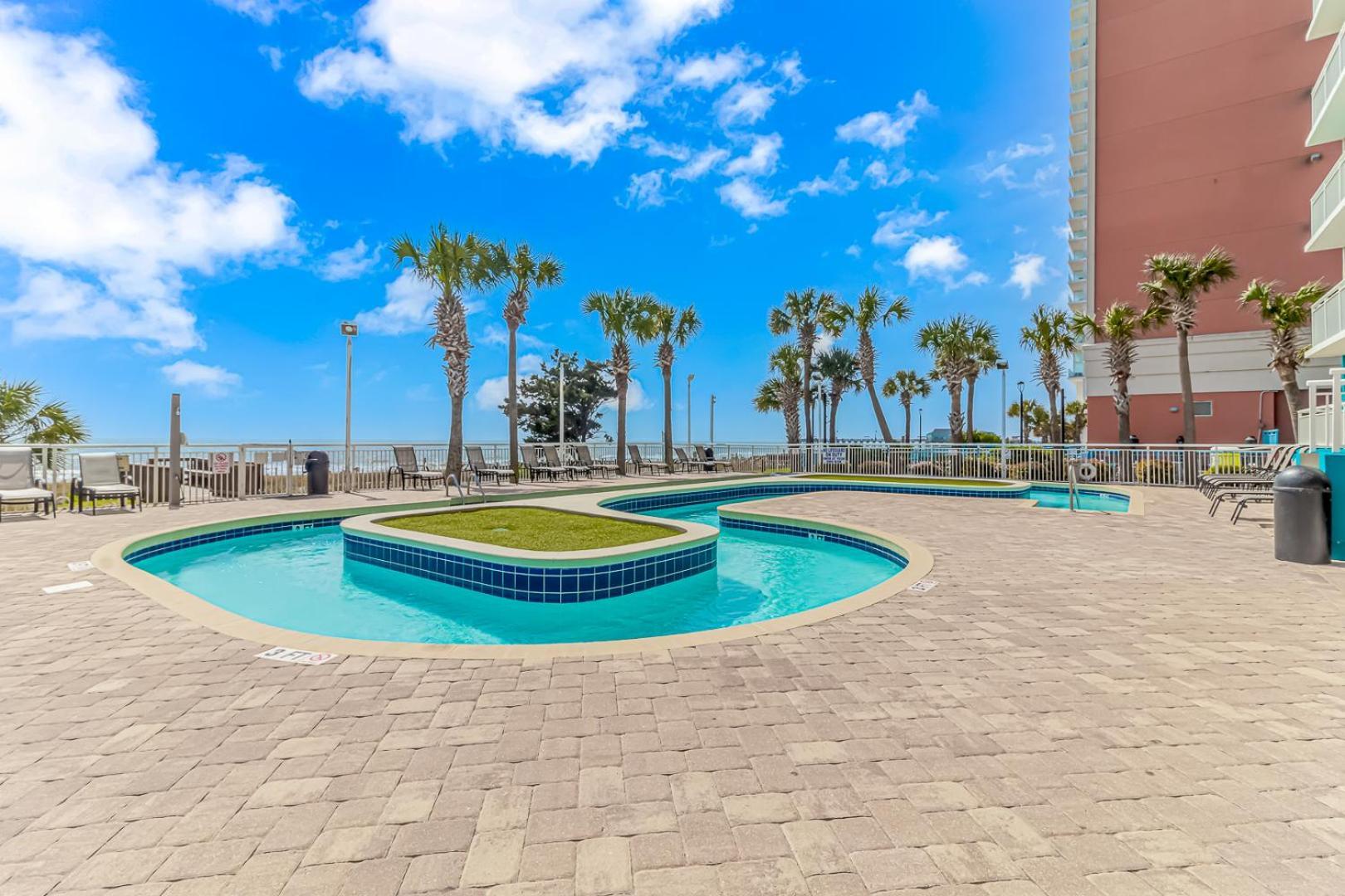 Beautifully Decorated Direct Oceanfront 1 Bedroom 1 Ba Condo Atlantica 1003 Myrtle Beach Bagian luar foto