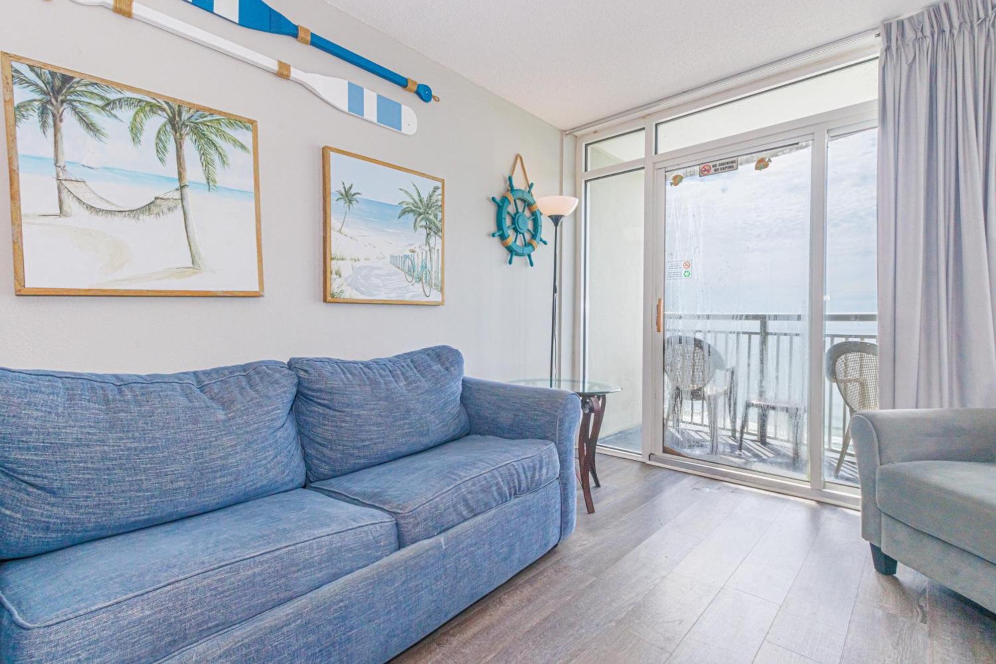 Beautifully Decorated Direct Oceanfront 1 Bedroom 1 Ba Condo Atlantica 1003 Myrtle Beach Bagian luar foto